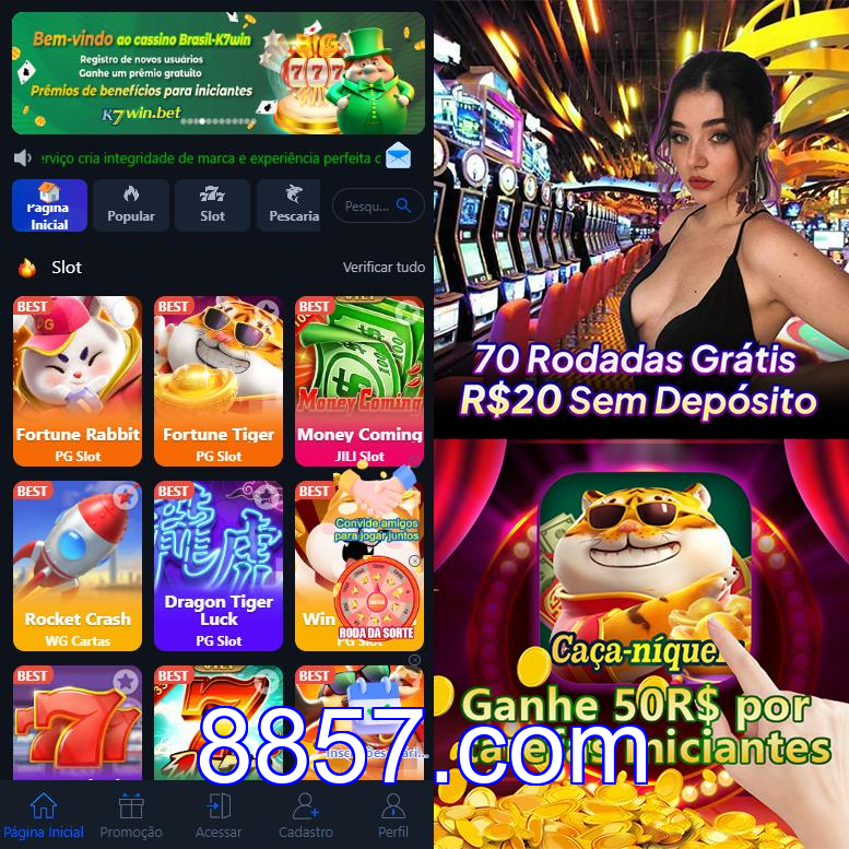 Cadastro no 8857: Comece com um Bônus de Boas-vindas!